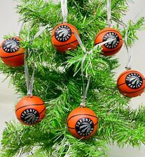 Toronto Raptors NBA Basketball Christmas Ornaments 6 pc 2