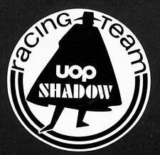UOP Shadow Racing Team c1970's Racing Sticker 3 7/8