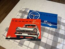 Vintage Ford Taunus 12m And 17 M Brochures 1960 picture