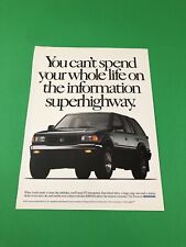 1994 1995 HONDA PASSPORT ORIGINAL PRINT AD ADVERTISEMENT PRINTED picture