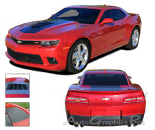 Racing Rally OE Stripes Wide Hood Vinyl Graphic Decals 3M 2014-15 Camaro SS RS picture