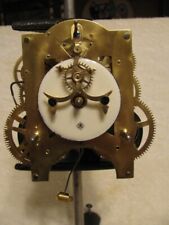 ANSONIA 4 1/2 OPEN ESCAPEMENT CLOCK MOVEMENT CLEANED SERVICED . NEW MAINSPRINGS picture