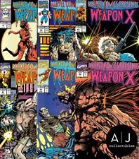 Marvel Comics Presents Lot of 6 #76 #80 #81 #82 #83 #84 (May 1991) Weapon X picture