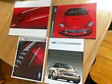 Original 2002  03 04 05  Ford Thunderbird Deluxe Sales Brochure Catalogs Premium picture