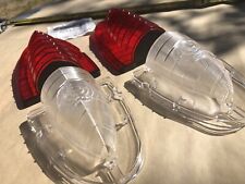 NEW REPLACEMENT 1954 CHEVROLET BEL AIR 150 AND 210 TAIL LIGHT LENS SET  picture