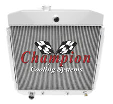 AR Champion 4 Row Radiator Ford Configuration for 1957 - 1960 Ford F-100 picture