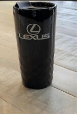 LEXUS Automobile H2GO Salerno Ceramic Black Tumbler Advertising Coffee Mug 15.2 picture