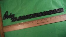 BW93 Dodge Ram Charger Tail Gate Emblem Vintage 1977-9 #37399982 RAMCHARGER SUV picture