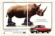 FORD RANGER SuperCab XLT / Red Wings ~ 1997 Magazine Print Advertisement picture