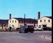 1950s Military Fort Dix New Jersey Shopping 1952 Chevrolet Suburban Postcard 292 picture