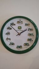 John Deere Tractor Green Wall Clock- CLOCK WORKS ONLY picture