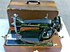 Vintage Cromwell Sewing Machine w Case and Foot Pedal Must See picture