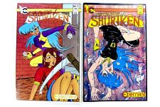 ETERNITY Comics BLADE of SHURIKEN (1987) #1-2 KEY 1st App MANGA VF 8.0 Ship FREE picture