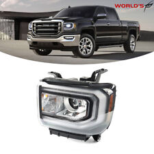 HID/Xenon Headlight For 2016-2018 GMC Sierra 1500 Projector w/LED DRL Left Side picture