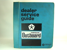 1966-78 Chrysler Marine Dealer Service Manuals & Bulletins Boat Outboard Motors picture