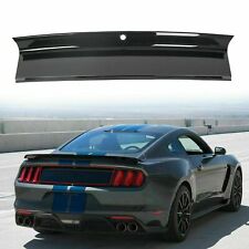 For 2015-2020 Ford Mustang GT Gloss Black Rear Trunk Decklid Panel Trim Cover picture