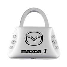Mazda 3 Keychain & Keyring - Purse Shape Key Chain with Crystals Bling picture