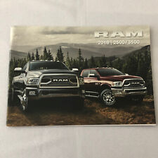 2018 Dodge Ram 2500 / 3500 Pickup Sales Brochure Catalog Power Wagon Laramie +  picture