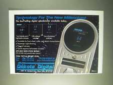 1999 Dakota Digital HB01 Speedometer Ad picture