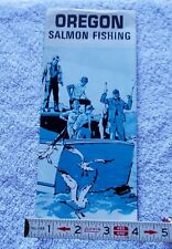 BROCHURE ADVERTISING OREGON SALMON FISHING WITH MAP: CIRCA: -50-60 picture
