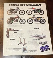1996 DG PERFORMANCE parts for Maico , Honda , CZ and Husqvarna MOTORCYCLE AD picture