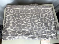 Vintage David & Dash Fabric 4 Yds Cheetah Tan Silver  XJ-6 Animal Upholstery picture