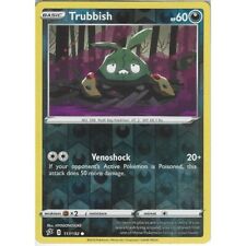 Trubbish 117/192 - Pokemon - SWSH - Rebel Clash - Reverse Holo  picture