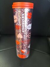 Starbucks 2021 Valentine's Day Glitter Pink Hearts & Lips Cold Cup Tumbler 16oz picture