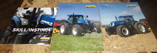 3-lot 2011-14 new holland T7 series tractor brochures nice used picture