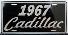 1967 67 CADDY METAL LICENSE PLATE FITS CADILLAC ELDORADO COUPE DEVILLE FLEETWOOD picture