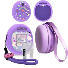 Hard Carrying Case and Silicone Cover Compatible with Tamagotchi Pix Interact... picture