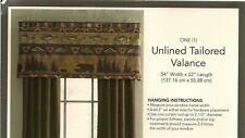 NEW  BEAR MOUNTAIN VALANCE 54 WIDE X 22 INCHES for up to a 2