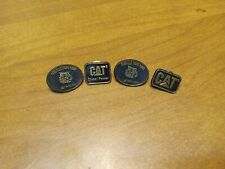 Vintage Caterpillar Pins Lot Of 4 Great Condition 3 Different Types Rare And Htf picture