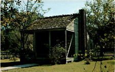 Vintage Acadian Cottage Postcard Longfellow-Evangeline State Park LA picture