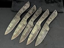 Handmade Damascus Steel Knife Blade | Hunting knife Blanks | Heat Treated | B239 picture