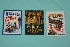 LITTLE RASCALS (3) 2009 BREYGENT MOVIE CARDS#69&70&68 BAD BOYS/ BIG SHOW/TROUBLE picture