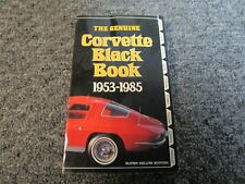 corvette black book 53/85 new 63 67 69 74 82 picture