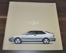 1999 2000 Saab 9-3 Brochure Prospekt RU Edition picture