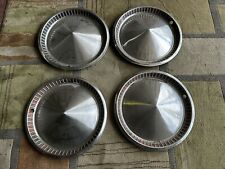 57 Plymouth Fury Belvedere 14 Inch Hub Caps (4) Vintage Car Parts picture