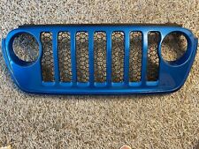 JEEP GLADIATOR WRANGLER  FRONT GRILLE 2018-2022 Silver Zenith Like New 2023 picture