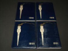 1948-1951 VERITAS ST. MARY'S HIGH SCHOOL YEARBOOKS LOT OF 4 -NEW JERSEY- YB 1422 picture