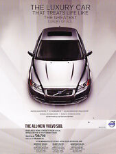 2007 Volvo S80 - luxury of all -  Vintage Advertisement Ad A36-B picture