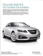 SAAB 9-5 Car Magazine Print Ad VTG 2011 1pg picture