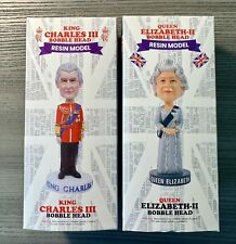 Queen Elizabeth II + King Charles III Royal Bobbles Bobblehead - Brand New picture