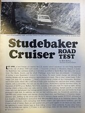  Road Test 1964 Studebaker Cruiser illustrated picture