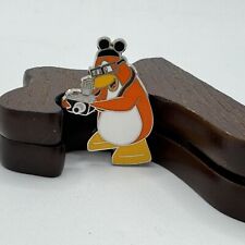 Disney Pin ~ 2010 Club Penguin Tourist Mickey Ears & Camera ~ Mystery Box Series picture