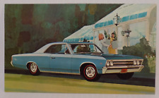 1967 Chevrolet Chevelle SS-396 Sport Coupe Dealer Promotional Postcard NOS👌 picture