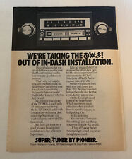 1978 Pioneer TP-9004 9005 9006 Car Stereo Radio AM FM Cassette Print Ad picture