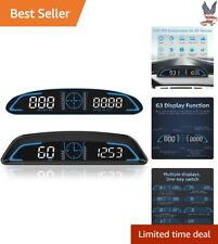 Universal Digital GPS Speedometer - Advanced 5.5 inch Large LCD Display - HUD picture