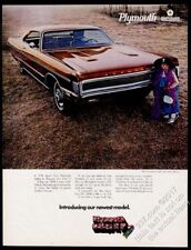 1970 Plymouth Sport Fury car color photo vintage print ad picture